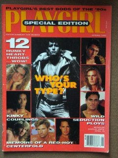 Playgirl Magazine, SPECIAL issue dated Spring 1992. Best Bodies of the 1990s. Kinky Couplings ...