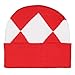 Red Ranger Beanie Mighty Morphin Power Ranger Embroidered Dino Coin Knit Cuff Adult Beanie Winter Cap OSFM for Men Women