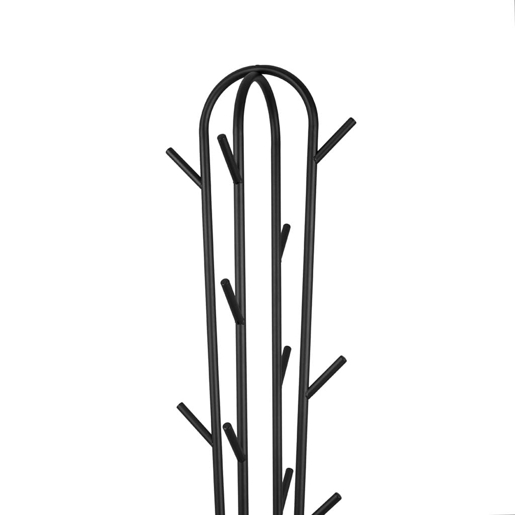 Balvi - Arizona appendiabiti a forma di cactus gigante nero. 17 ganci. Altezza: 180 cm. Per appendere