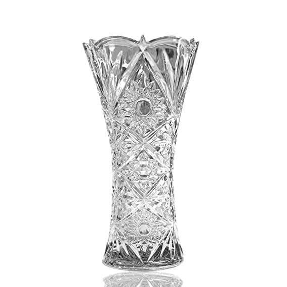 1 Pieces Glass Flower Vase, 11 Inch Very Large Flower Vases for Centerpieces, Modern Clear Rose Vase, Heavy Duty Crystal Tall Cylinder Flared Vase for Home, Wedding, Living Room, Office-image-36