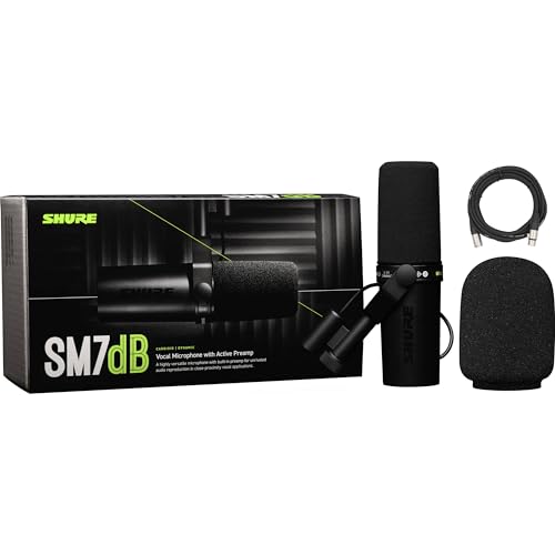 Shure SM7B microphone