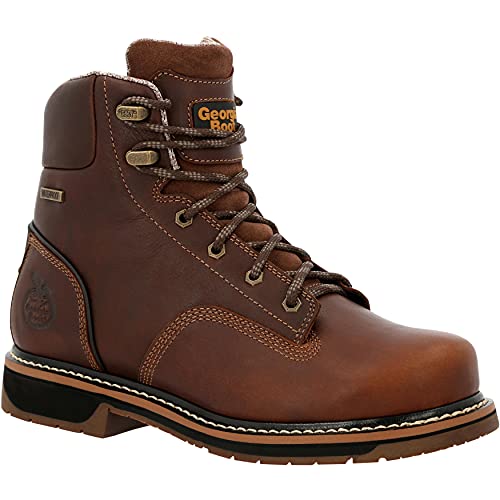 Georgia Boot AMP LT Edge Waterproof Work Boot Size 8(M)