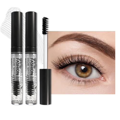 WanTuoluo two-pack with clear setting gel and tinted brow mascara — the only pick offering both finishes in one buy
