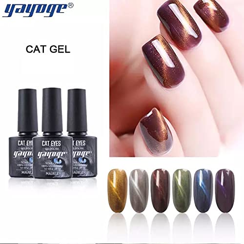 Image of Store2508 3D Bean Sand Magnetic Cat Eye UV Gel Nail Polish A70 Series (A70 05)