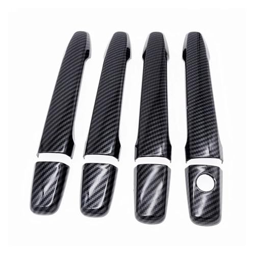 Poignée de porte Mitsubishi Lancer Evolution X en fibre de carbone de qualité supérieure
