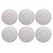 6 Pack of Velocity Lacrosse Balls. - Color White.