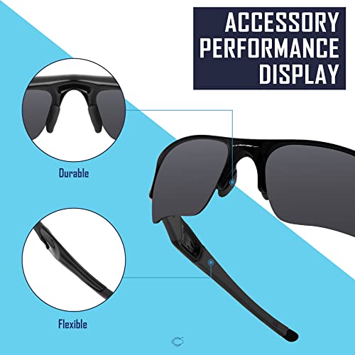 Image of SAUCER Replacement Rubber Kit for Oakley Half Jacket 2.0 OO9144 | Half Jacket 2.0 XL OO9154 Sunglass