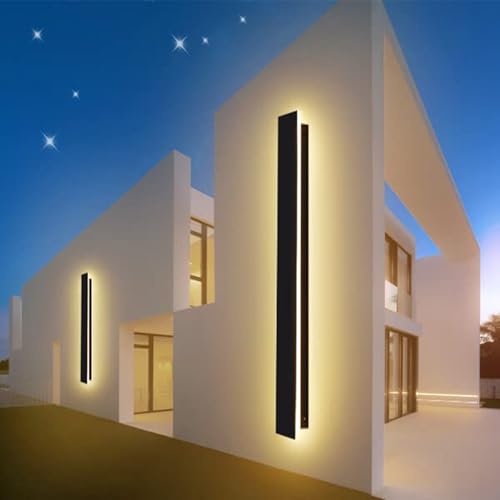 LED Wall Light Outdoor/Indoor Long Wall Lamp Anthracite