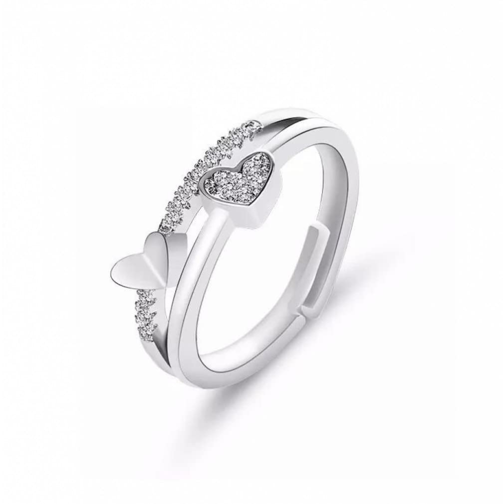 Anello in argento sterling 925 - Tutte le taglie dalla 3 alla 13 Anello in argento sterling 925 - Tutte le taglie dalla 3 alla 13