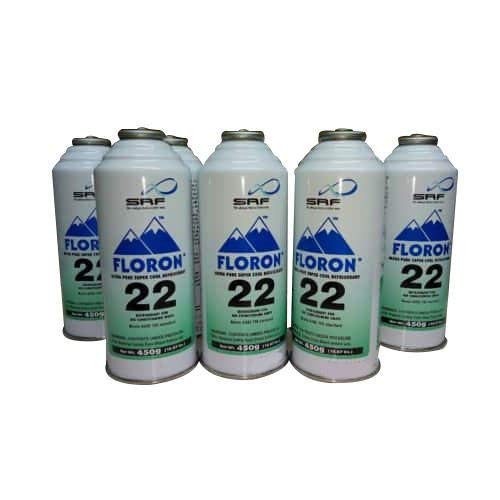 Refrigeration Corner FLORON R-22gas can 450gm (Pack of 3)