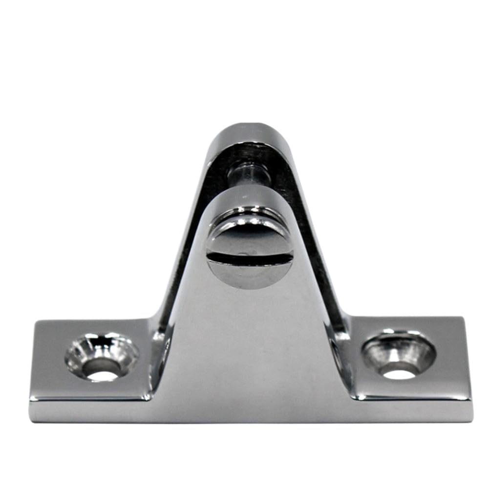 Ywbeqqywq Onecolor Mirror Polish Boat Deck Hinge 60Mm 316 Stainless Steel Compatible With Bimini Marine Hardware