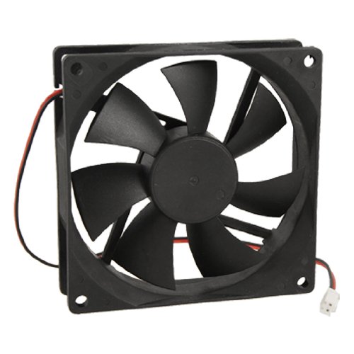 90mm x 25mm DC 12V 2 Terminals Cooling Fan for Computer CPU Case