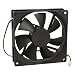 90mm x 25mm DC 12V 2 Terminals Cooling Fan for Computer CPU Case