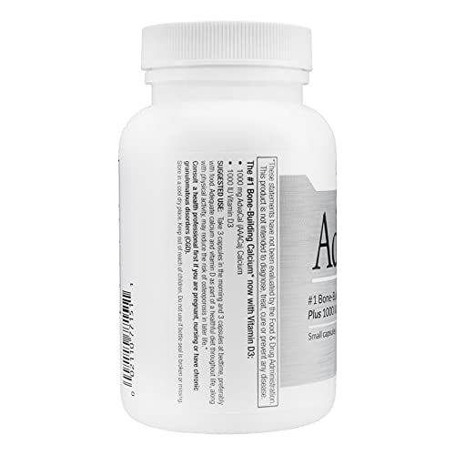Lane Innovative - Advacal 1000, Advanced Calcium Supplement, Easy To Swallow Extra Small Capsule, Supports Increased Bone Density (150 Capsules) #TOP2