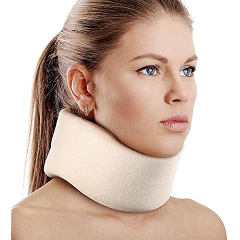 RESTCLOUD Soft Foam Neck Brace for Pain Relief Cover