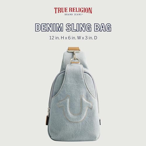 True Religion Women's Sling Bag, Small Travel Backpack with Adjustable Shoulder Crossbody Strap2