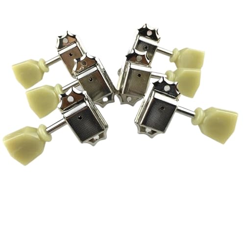 1セット 3R-3L ヴィンテージ デラックス エレキギター マシンヘッド チューナー チューニングペグ パッケージ付き