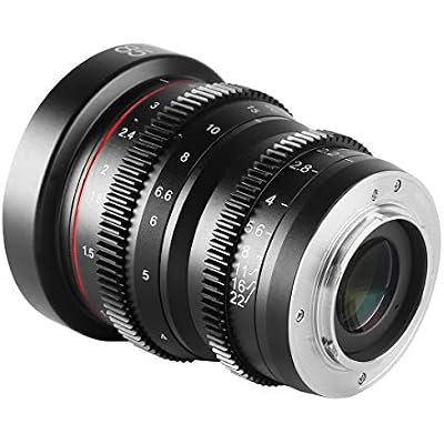 MEKE 85mm T2.2 Mini Fixed Prime Focus عدسة سينما واسعة الزاوية لـ M43 Micro Four Thirds MFT Mount Cameras BMPCC 4K Z CAM E1 E2 E2C