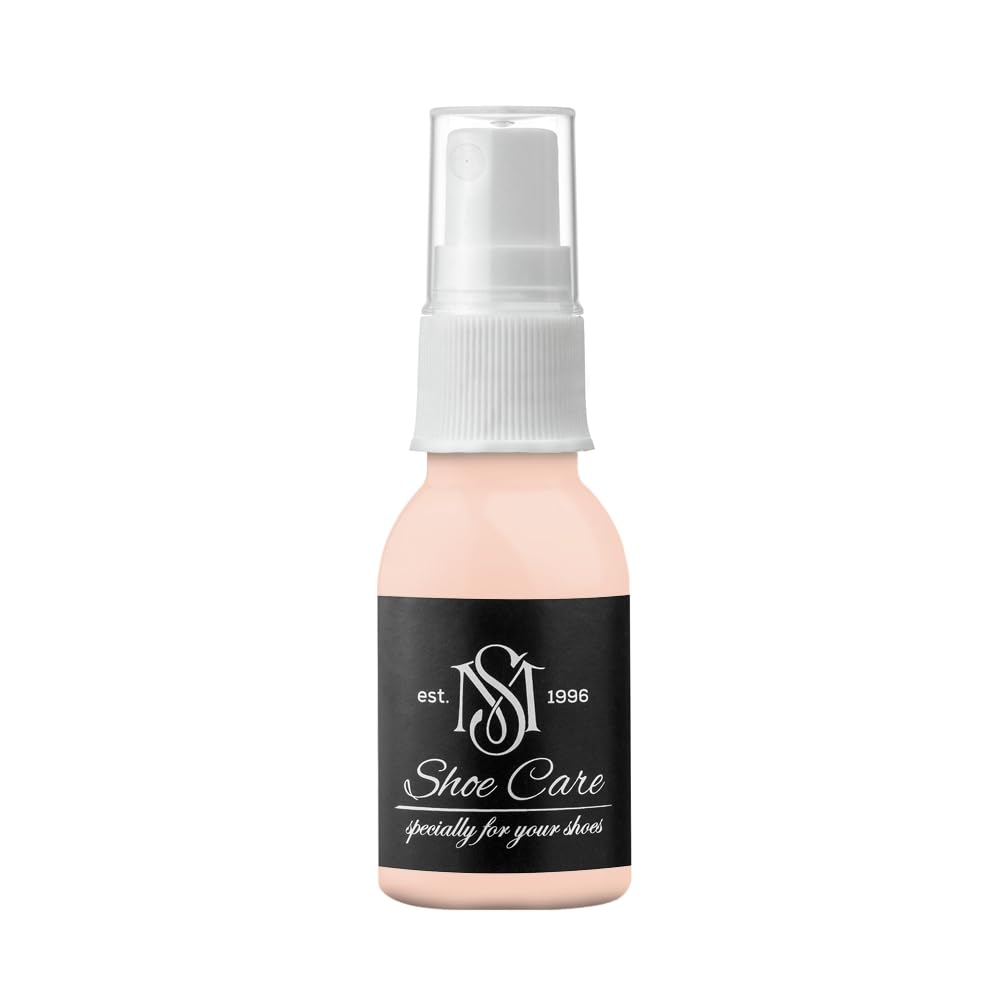Espray de gamuza y nobuk, NCS S 1015-Y70R, color tostado rosa, renovador y protección para gamuza, nubuck, terciopelo, 100.5 ml