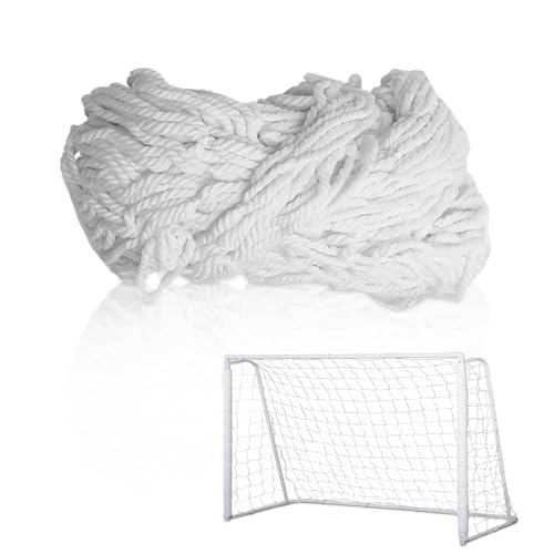 Red de portería de fútbol, ​​Redes de portería de Repuesto para fútbol, ​​Red para portería de fútbol Deportivo, Red para portería de fútbol de tamaño Completo para Entrenamiento (12X6FT)