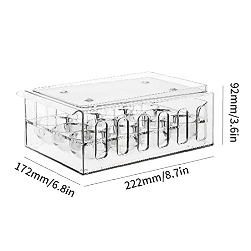 Ei Opbergvak Koelkast Egg Houder Lade Container Box Organizer Transparant 12 Gaten met Deksel Keukenbenodigdheden Egg… - Image 6