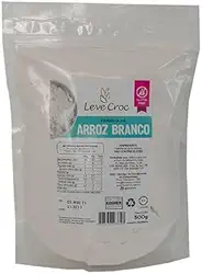 Farinha de arroz sem glúten 500g Leve Croc