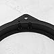 The Lord of the Tools 2-teiliger Lautsprecher Adapter Ersatz, Kompatibel mit Toyota Avalon Corolla Highlander Prius RAV Solara Tacoma, Schwarzer Abstandshalter-Adapterring 6.5 Zoll