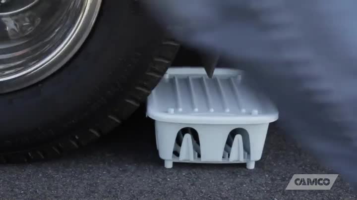 Camco Life Is Better At The Campsite 42996 Conteneur Pop-up Ultility | Dispose D'un Motif De Croquis Bleu Sarcelle Et D'arbre Et Peut Contenir Des Sacs Poubelle De Cuisine De 108 Litres