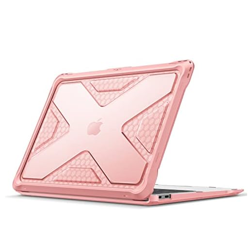 Fintie Heavy Duty Case for MacBook Air 13.3 Inch, Rose Gold