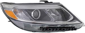CarLights360: For Kia Sorento LX Headlight Assembly 2014 2015 Passenger Side CAPA Certified For KI2503164
