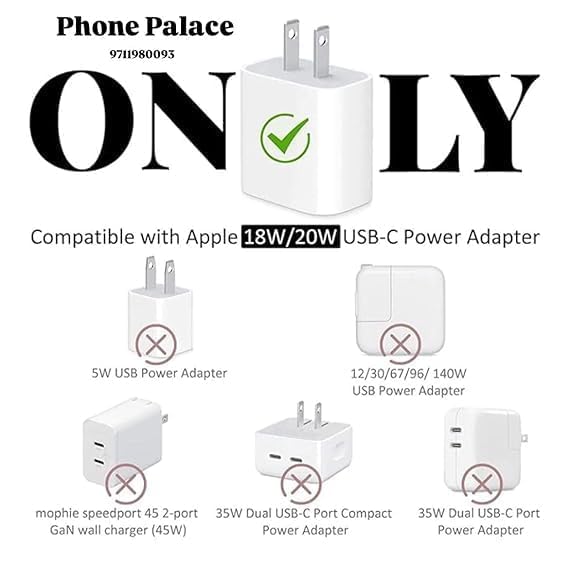 Image of PHONE PALACE 4 in 1 Compatible with Apple iPhone Charger Case Cover | Silicon Charger Case Cover for Apple 18-20W 360 Degree Protection Case with Wire Saver (Rabbit)