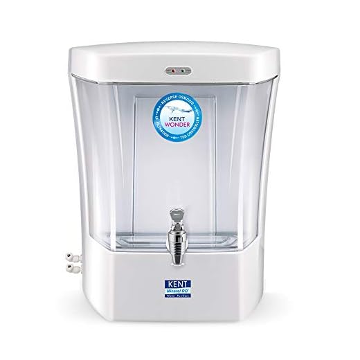 Top 10 Best Kent RO Water Purifiers in India | Kent RO Price Comparison 62 KENT Wonder RO Water Purifier (11033) | RO+UF+TDS Control | Wall Mountable| Transparent Detachable Storage Tank | Patented Mineral RO Technology | 7L Storage | 15 L/hr Output | White