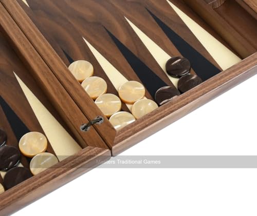 Coffret de backgammon Dal Negro York en bois précieux un cadeau d'exception