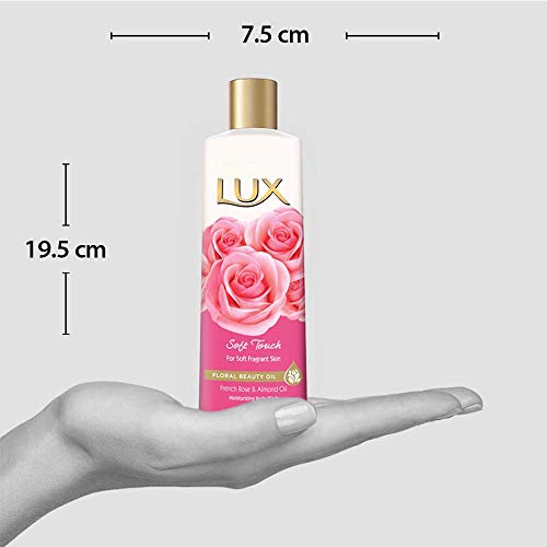 Image of Lux Soft Touch Body Wash with French Rose & Silk Essence Oil, 235 ml (Pack of 2)