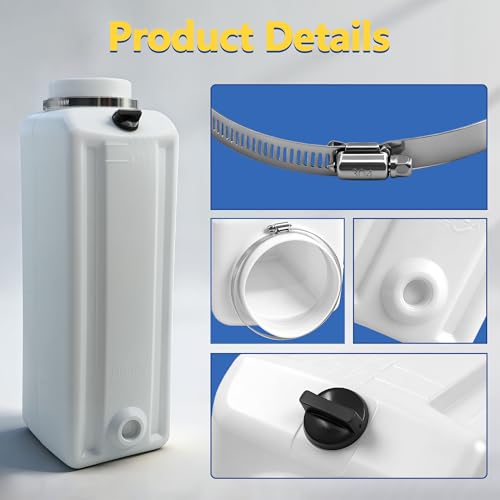 Oil Reservoir Tank with Hose Clamp & Wrench Tool,Compatible with DURO Power Units,Replacement for Eagle Lifts,Prokar,Auto Lift,Strong Arm & Pro Line,Iron Horse,Tuxedo Lift,Fits Most 2 & 4 Post Lifts by LOSTAR - Image 6