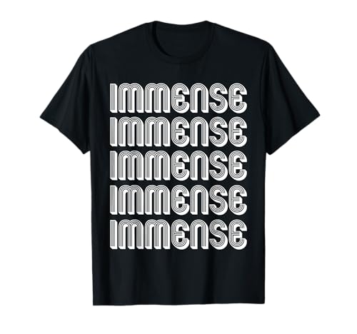 Inmenso-01 Camiseta