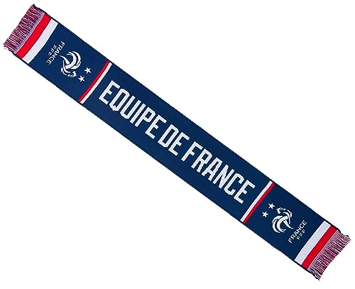 Image of FFF French Football Team Official Collection Fan Scarves, Blue, 140 x 20 cm