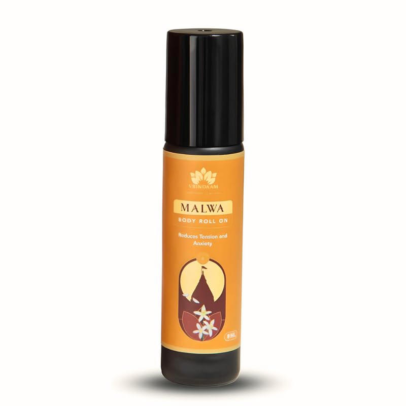 vrindaam Unisex Adult Malwa (8Ml) - Natural Ayurvedic Rose Body Mist | Long Lasting Natural Aromatic Body Roll On- 8Ml.-picture-10