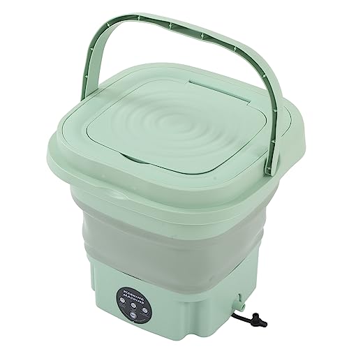 Listado de lavadora 5 kg los más solicitados. 45 Zerodis Lavadora Portátil Plegable de Gran Capacidad, Minilavadora Pequeña de bajo Ruido para el Hogar, 8L (Enchufe de EE. UU.), Menta verde, 5ra80iz3mu-12
