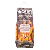 Briquetas de Carbón Vegetal | Envase 3kg | Ideales para Barbacoas, Parrillas y Asados