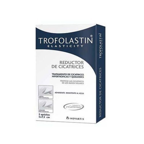 Trofolastin Scar Reducer Reductor De Cicatrices E Carreras 5x7,5 cm 5 pieces by Skin Care