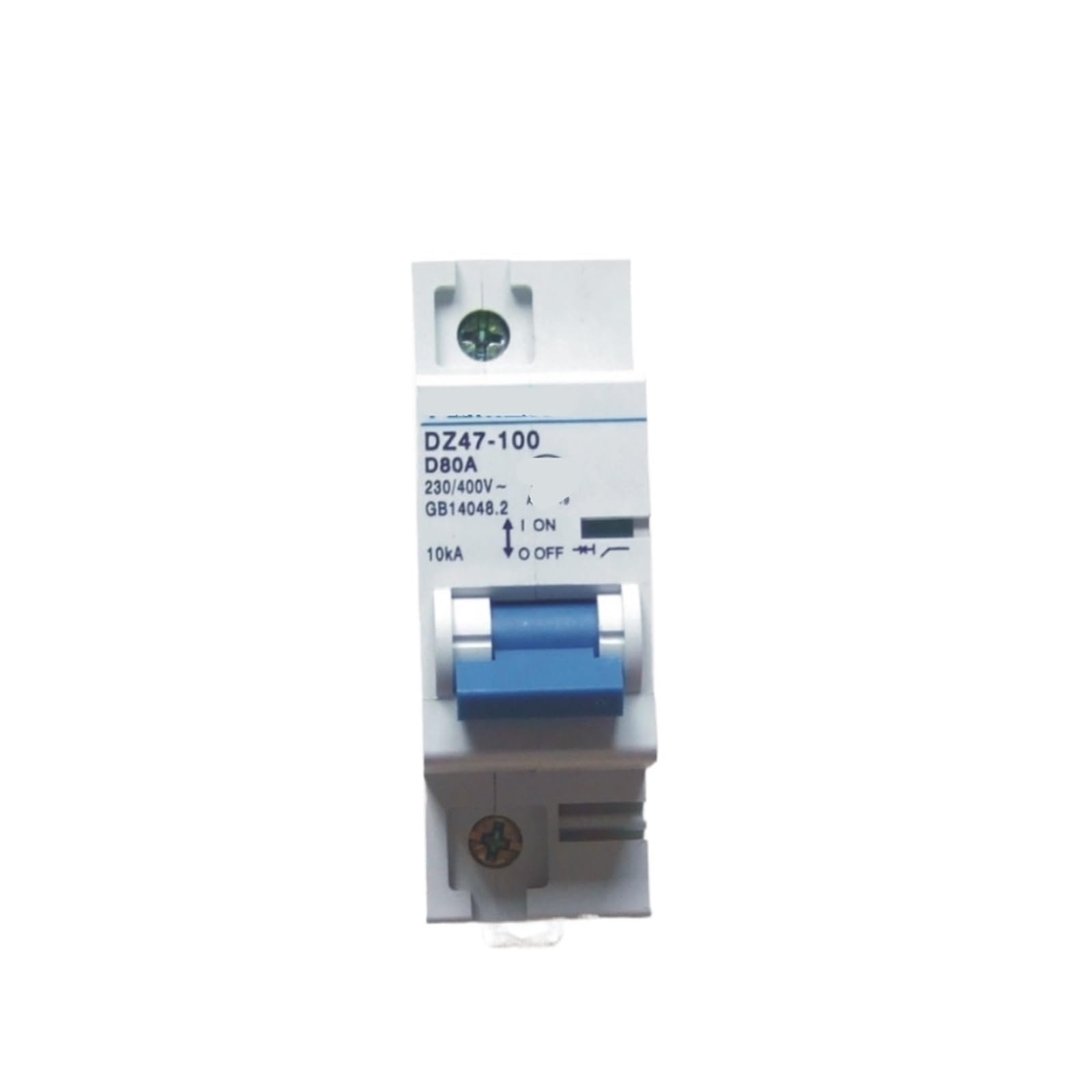 Disjoncteur 1P 80A modulaire MCB magnétothermique monophasé 50Hz 60Hz pour réseau domestique