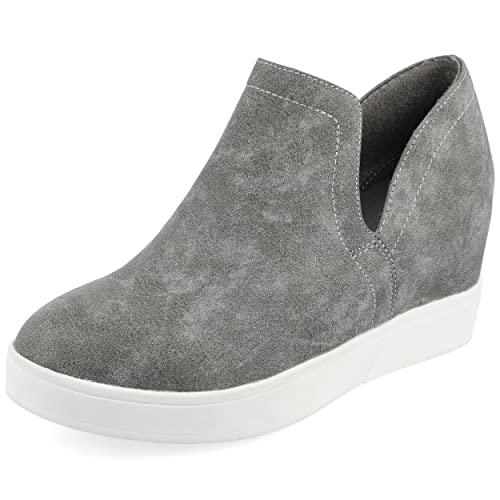 Journee Women's Cardi Sneaker Wedge