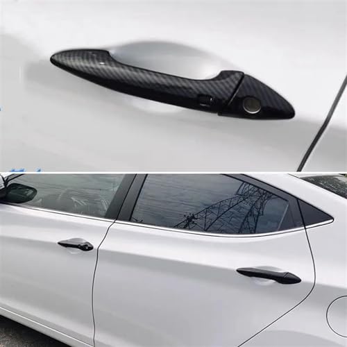 Cubierta de manija exterior para Hyundai i30 2012-2016 con protector cromado 2