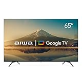 Smart TV AIWA 65” GOOGLE TV 4K Comando de voz Dolby Vision&Atmos AWS-TV-65-BL-01-A
