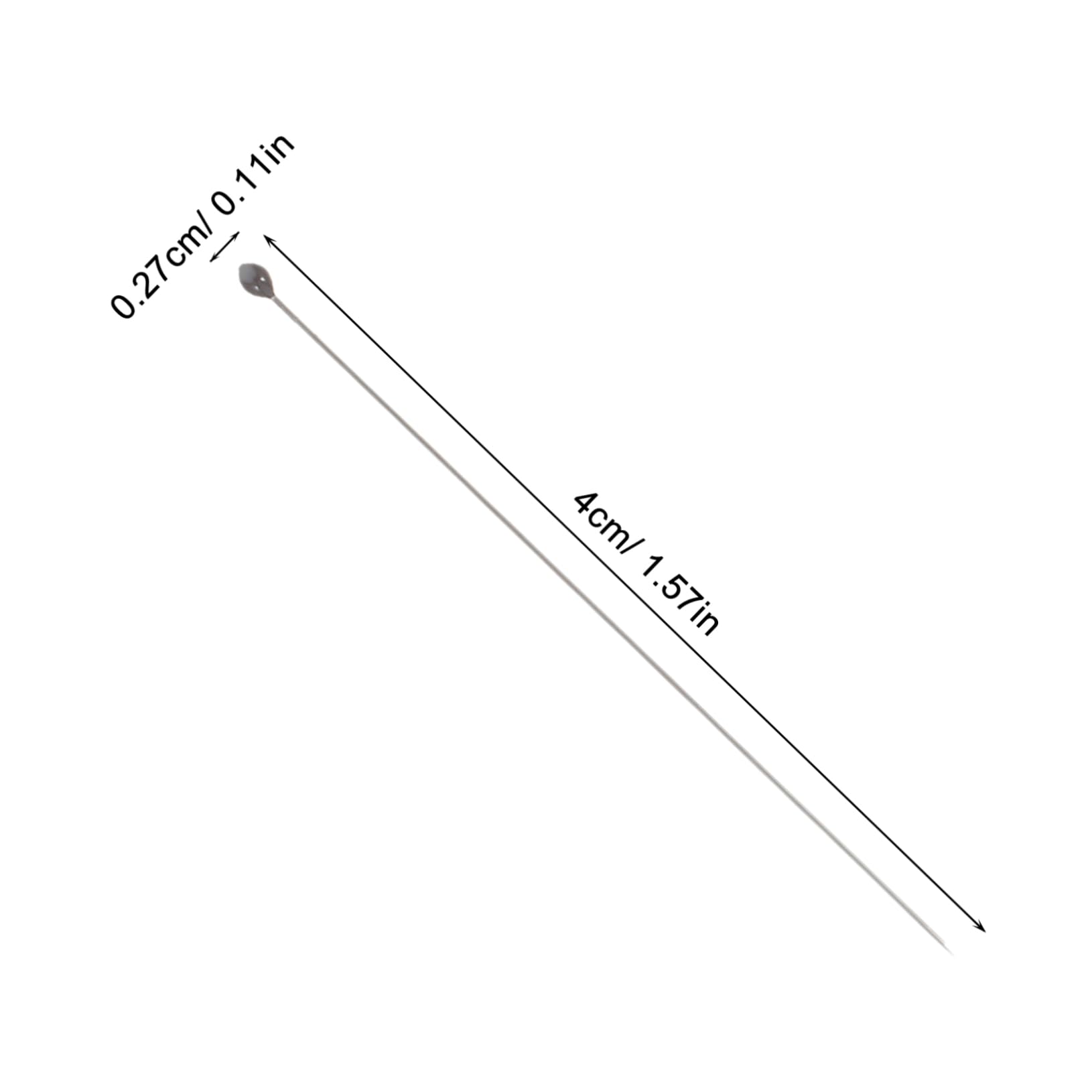 FELTECHELECTR Entomology Tool Kit 100pcs Insect Mounting Butterfly Display Insect Preservation Stainless Steel Pin Set