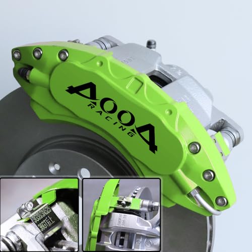 AOOA Aluminum Green Caliper Covers Black Character Fits Toyota Camry XSE Electronic Brake and RAV4 2019-2026/Toyota Venza 2021-2024,Lexcus ES/UX 2019-2025(set of 4) by AOOA - Used condition - Image 7