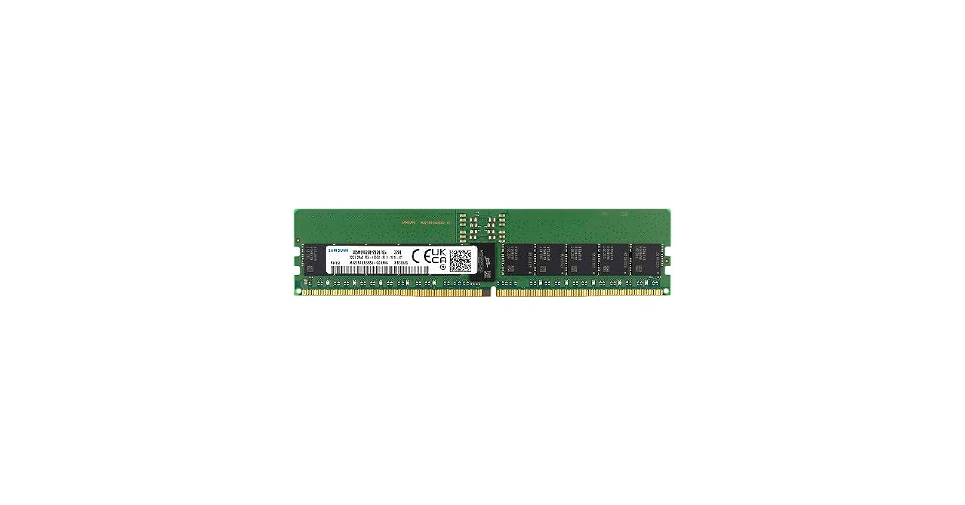 Samsung 32GB DDR5 4800MHz PC5-38400 ECC RDIMM 2Rx8 Dual Rank