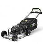 Tondeuse à gazon professionnelle sur batterie 56V, livrée sans chargeur ni batterie.