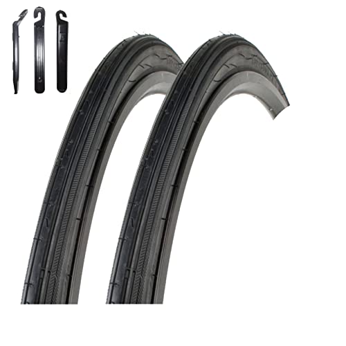 Angebot-Set / 2 x Kenda K-34 Fahrradreifen in Schwarz 32-630 (27 x 1 1/4)...